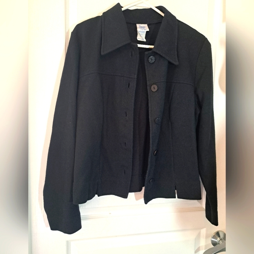 Canadian Brand "Weekenders" Black Classic Blazer/Tailored Jacket - Picture 6 of 7